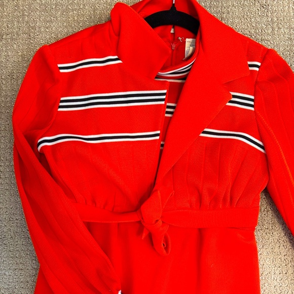 Vintage 1950’s Maxi Dress with Matching Jacket size 8 🛥️ ❤️ - Picture 10 of 11